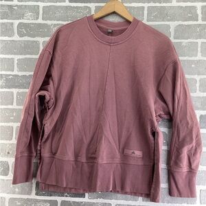 Adidas Stella McCartney mauve Pullover Sweatshirt Size Medium